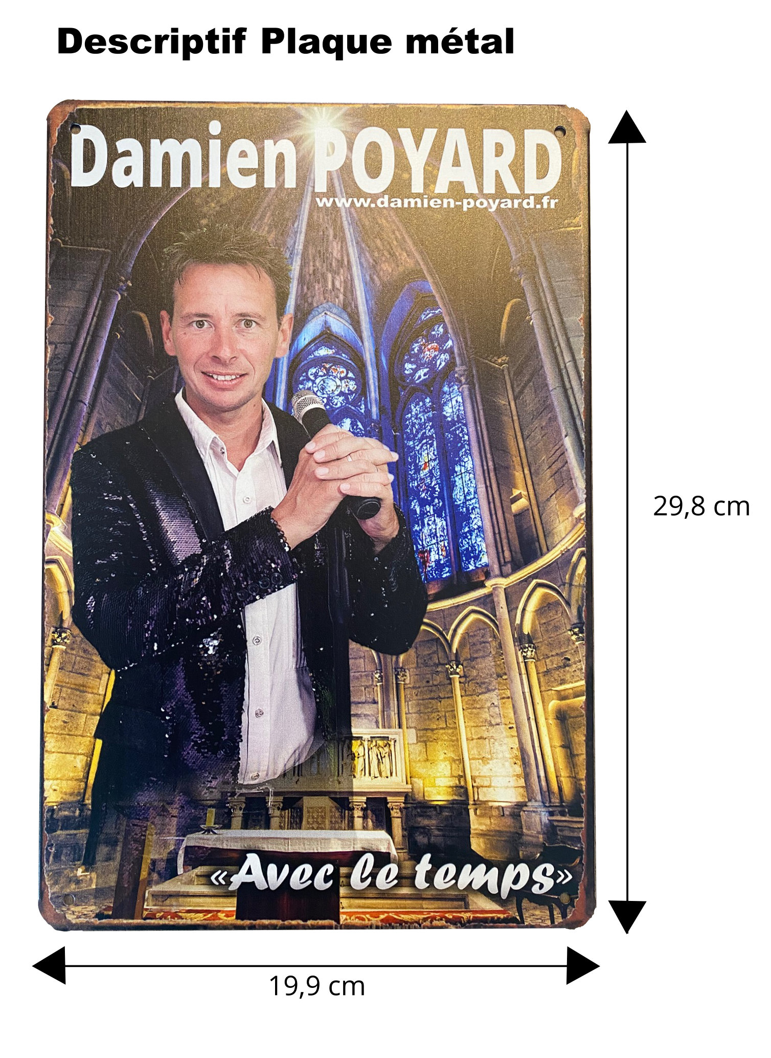 descritif plaque mtal